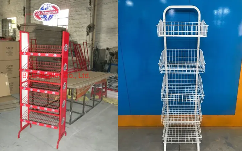 Bread And Chips Display Rack